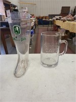 Trail Cafe 40 oz.mug & boot glass