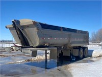 2009 Canuck T/A End Dump Gravel Trailer