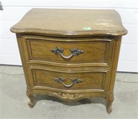Dixie Provincial Style Bedside Chest of Drawers