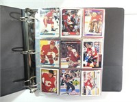 Binder of Flames Hockey Cards - 288 cards