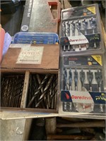 (2) Bosch Daredevil spade bits/misc drill bits