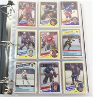 Binder of 209 Hockey Cards 1984 & 1989