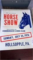 2-1976 Hollsopple Horse show posters