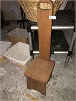 Wood Stool Seat