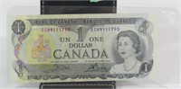 1973 Canadian $1 Bill