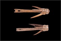 Inuit Eskimo Fish Hook Artifacts (2)