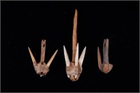 Inuit Eskimo Fish Hook Artifacts (3)