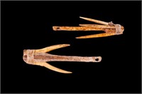 Inuit Eskimo Fish Hook Artifacts (2)