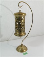 Vintage Brass Candle Holder on Stand