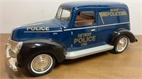 Golden Classic 1940 Ford Panel Police Truck
