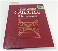 Single-Variable Calculus by Robert A. Adams