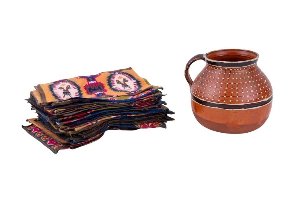 Cigar Silks & Mexican Pottery