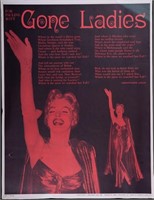 M. Monroe 1966 Gone Ladies Poster, 3 Others