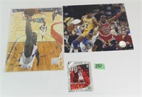 Michael Jordan Photos 8 x 10 & Sticker Collection