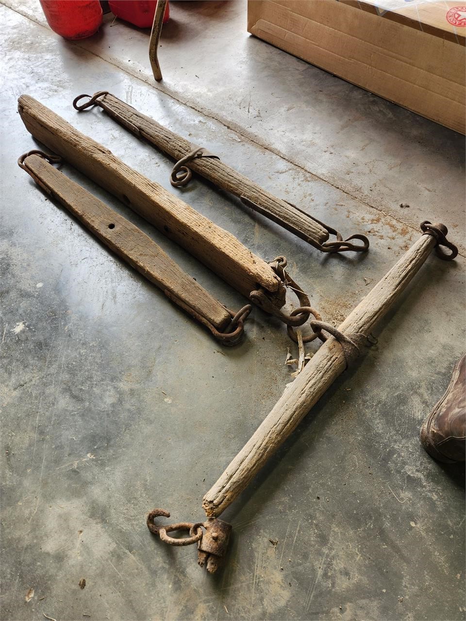 Vintage horse hitch