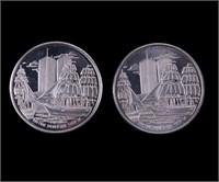 Ellis Island 999 Silver Medallions (2)