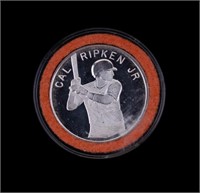 Cal Ripken Jr 999 Silver Medallion