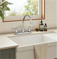 2-handle kitchen faucet