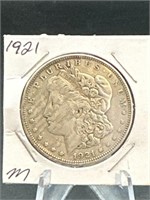 1921 90% Silver Morgan Dollar