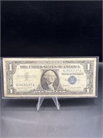 1$ Silver certificate 1957-A