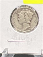 Mercury head 90% silver dime 1944 – S