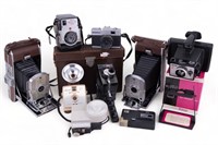 Polaroid Land Cameras (3) & More