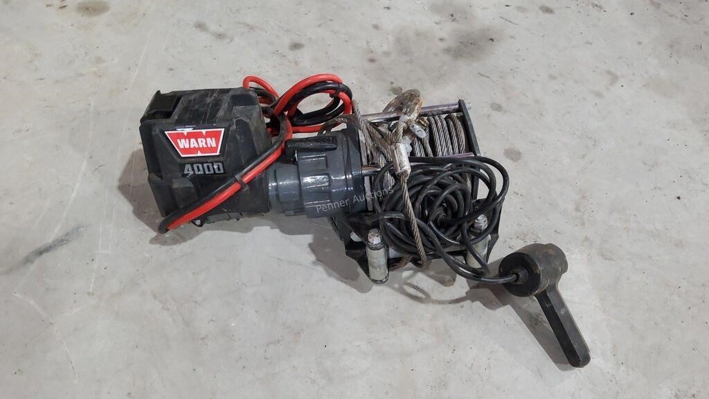 Warn 4000lb Electric Winch