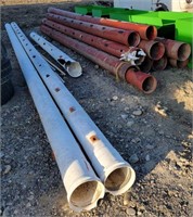 12 Pieces of Gated Pipe