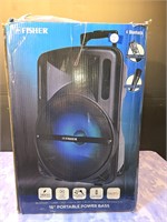 15" Fisher Power Bass speaker see description