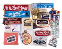 Vintage Beer Stickers & More