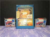 mini metal lunch boxes &Prince of Egypt movie pack