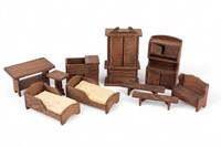 Collection of Doll House Furniture (10 pcs)
