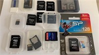 SD Cards, Adapters, etc as seen
