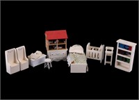Collection of Doll House Furniture (11 pcs)