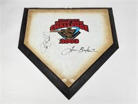 2003 SIGNED HOME RUN CHALLENGE PLATE