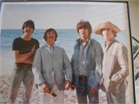 Framed Beatles photo