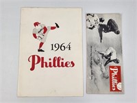 1964 PHILLIES BOOK & SPRING TRAINING ROSTER
