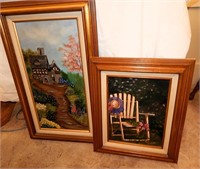 Framed Paintings by Local Artist