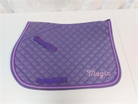 Purple "Magic" Saddle Pad