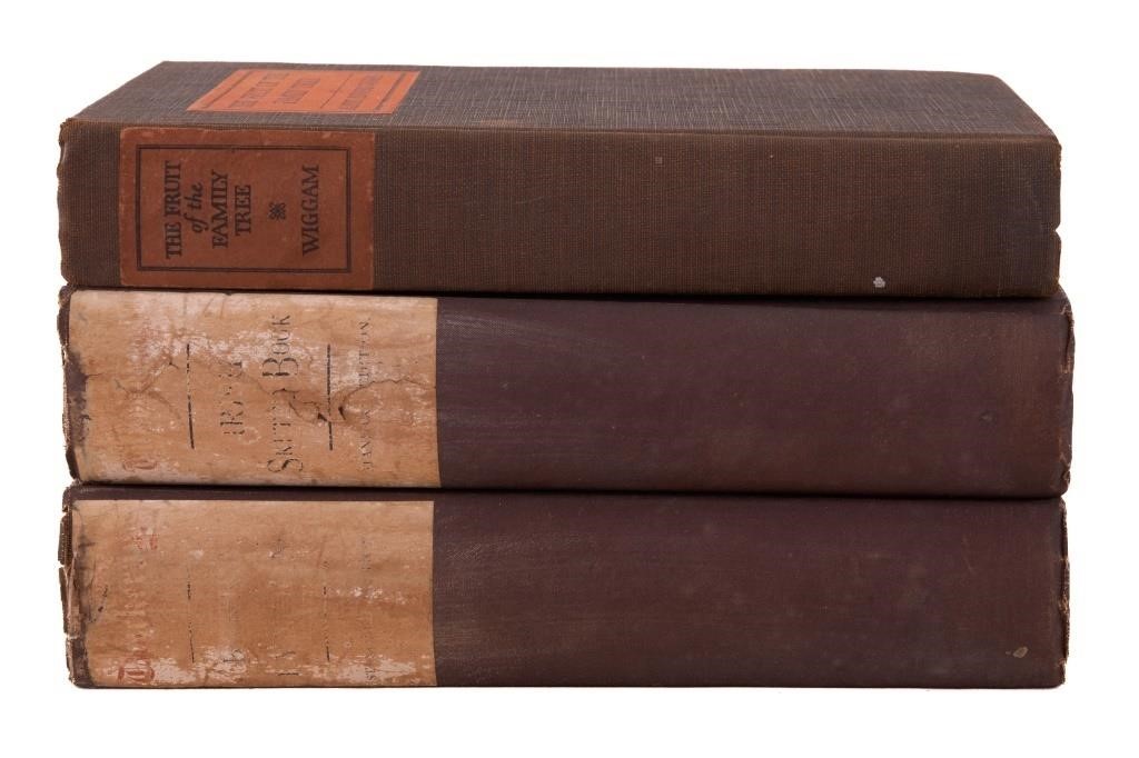 1885 Thackeray & 1924 Wiggam 1st Ed Books