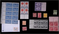 U.S. Stamp Blocks & Scarce Stamps