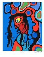 Norval Morrisseau "Soul Vision" Giclee 9x12