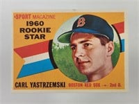 1960 CARL YASTRZEMSKI SPORT MAGAZINE ROOKIE STAR