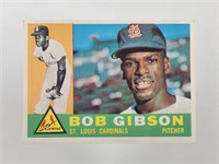 1960 TOPPS BOB GIBSON #73 BASEBALL CARD