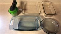 Pyrex Bread and Baking Glass and Measuring Cups