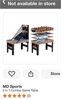 5 in 1 game table
