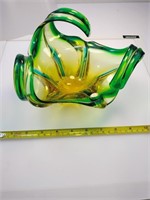 Beautiful Hand Blown Waterfall Glass