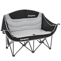 KingCamp Loveseat Double Folding Seat Chair.
