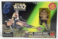 Star Wars POTF Speeder Bike w/ Luke Skywalker