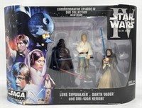 Star Wars Saga DVD Collection  Action Figure Set